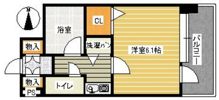 ライオンズマンション大手門第2の間取り画像