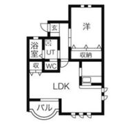 ウッドマンション和光の間取り画像