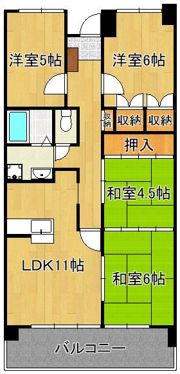 センチュリーヤハタの間取り画像