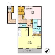 DH－Creaの間取り画像