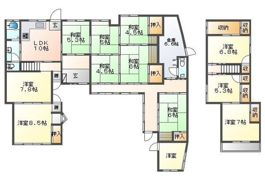 宿本町戸建の間取り画像