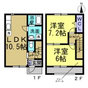 Pocopatyo B棟の間取り画像