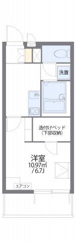 レオパレスRTフォーブルの間取り画像