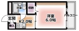 シティハイツ大和田の間取り画像