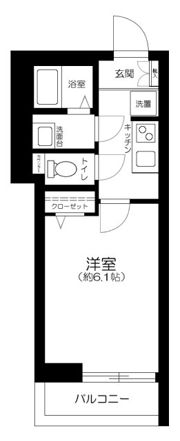 ZERDIA草加の間取り画像