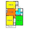 コーポ桜井Bの間取り画像