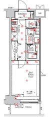 MAXIV住吉の間取り画像