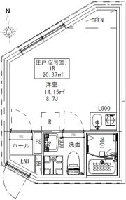 with下高井戸の間取り画像