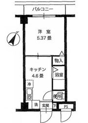 リーヴェルステージ横浜西の間取り画像