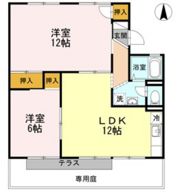 エトワール津島 A棟の間取り画像