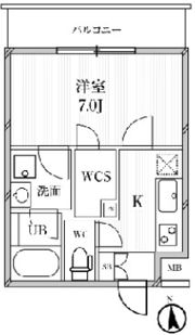 ANNEX池之端の間取り画像