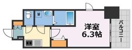 フォーリアライズ大阪ミッテの間取り画像