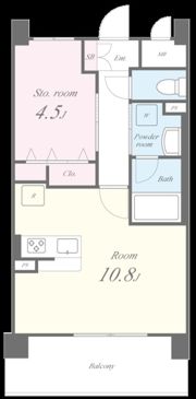 ラ・リヴィエールの間取り画像