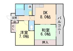 ビエント六甲2の間取り画像