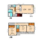 東町4丁目戸建賃貸住宅の間取り画像