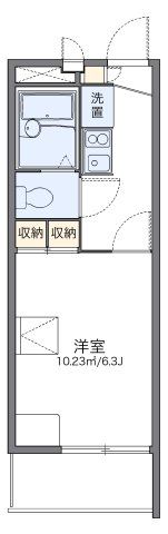 レオパレスドミールの間取り画像