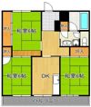 三ツ矢クレッシェンド北方の間取り画像