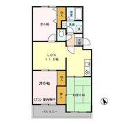 ヴァンベール神山 Ⅰの間取り画像