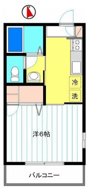クレール南町の間取り画像