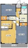 ドゥーフレール加藤の間取り画像