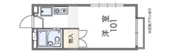 ラッキーフリューゲルの間取り画像