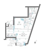 ZOOM碑文谷の間取り画像