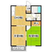 パークサイドハイツIIの間取り画像