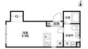 フェルヴォーレ住吉の間取り画像