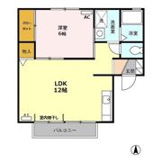 セジュール南浅田の間取り画像