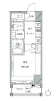 クレイシア亀戸の間取り画像