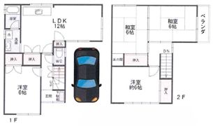 大成町戸建の間取り画像