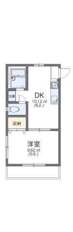 レオパレス西川口第30の間取り画像