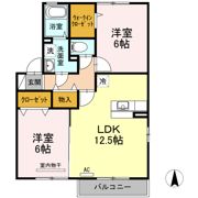 ビーンズヒル A棟の間取り画像