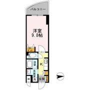 カスタリア新梅田の間取り画像