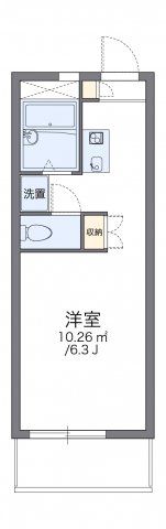 レオパレスサニーコートイシガキの間取り画像