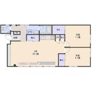 K・N APARTMENTの間取り画像