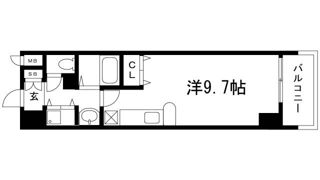 カスタリア三宮の間取り画像