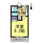 クラーラナカネの間取り画像