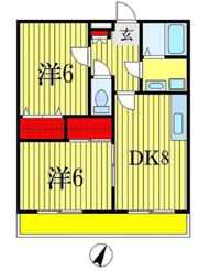 パナタウン白旗Ⅰの間取り画像
