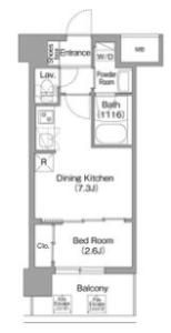 コンフォリア・リヴ淡路の間取り画像