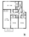 エスポワール Aの間取り画像