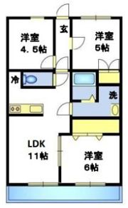 パークハウス梶野の間取り画像