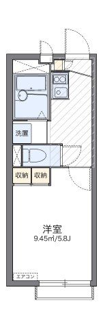 レオパレス上藤の間取り画像