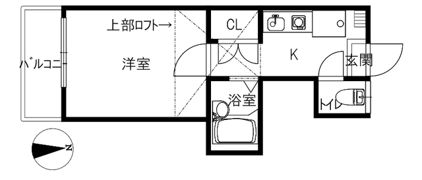 横川レジデンスの間取り画像