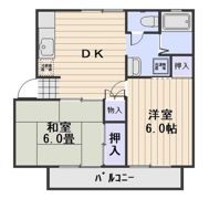 レジデンス築港の間取り画像