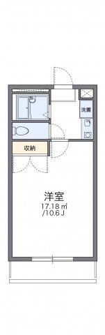 レオパレス花立の間取り画像