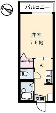 ジェネス寺本の間取り画像