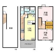 カームコートの間取り画像