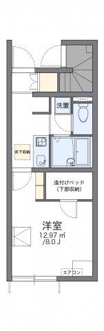 レオネクストシエロアズールの間取り画像