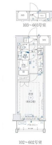 リライア東武練馬の間取り画像